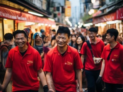 商贸街社区志愿者服务队，文明与温暖并存，致力于构建和谐社区。